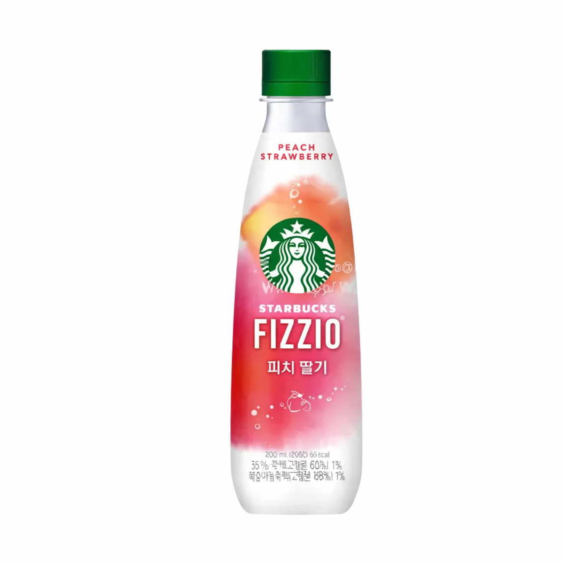 Starbucks Fizzio Melocotón fresa