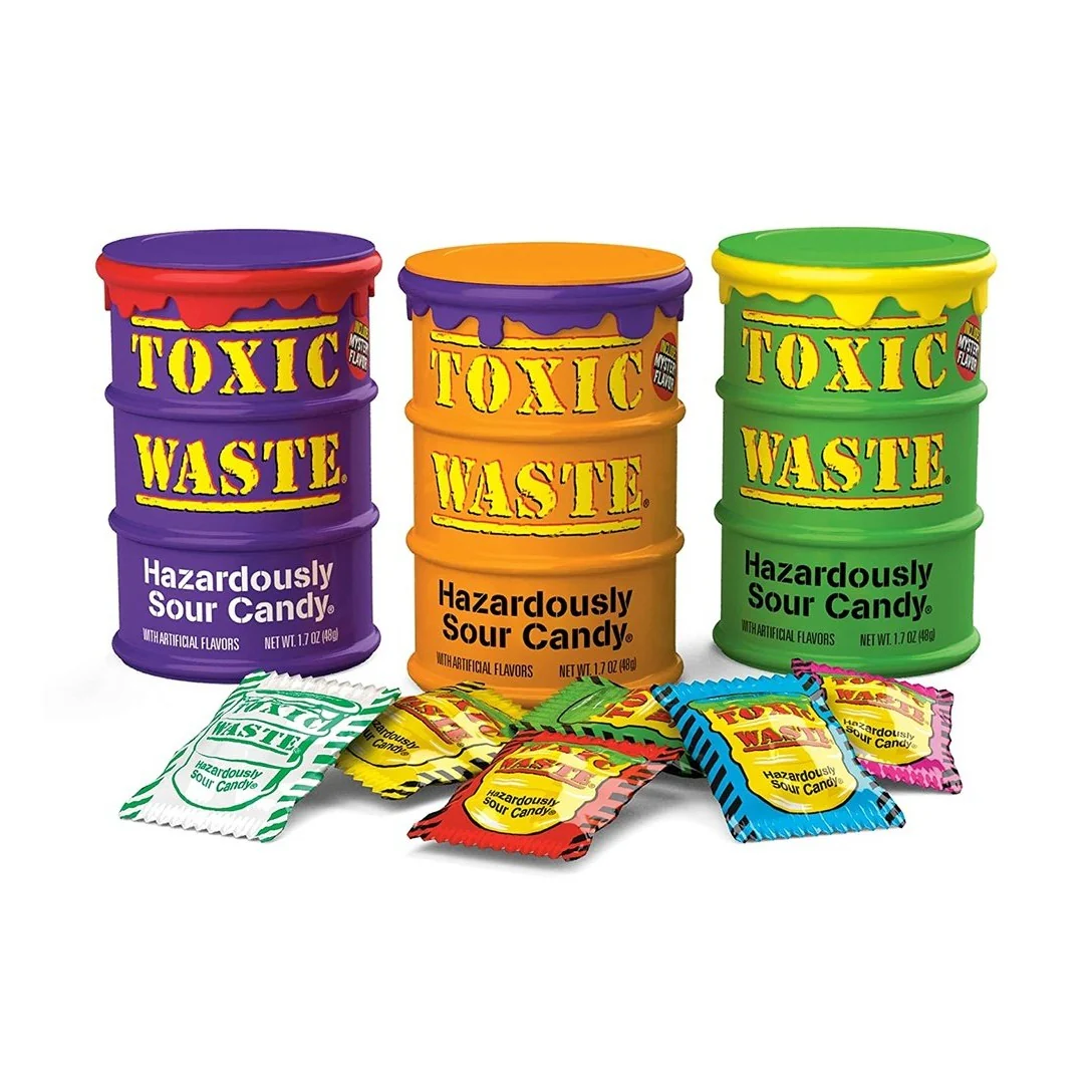 Toxic Waste Hazardously Sour Candy