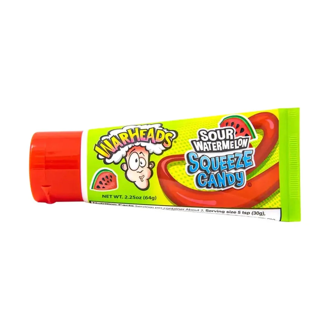 Warheads Squeeze Candy Sour Watermelon