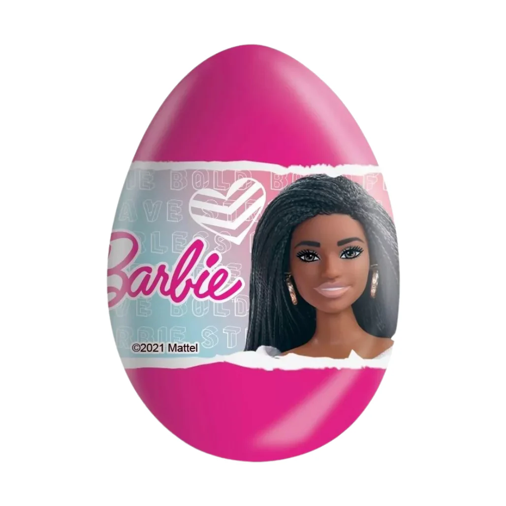 Zaini Barbie Huevo Chocolate