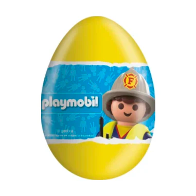 Huevo de chocolate Zaini Playmobil